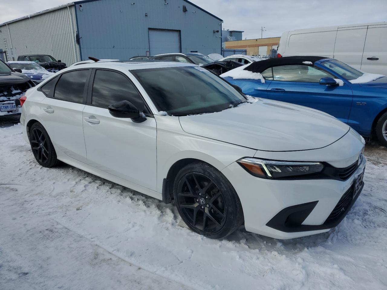 2022 HONDA CIVIC SPORT VIN:2HGFE2F58NH113497