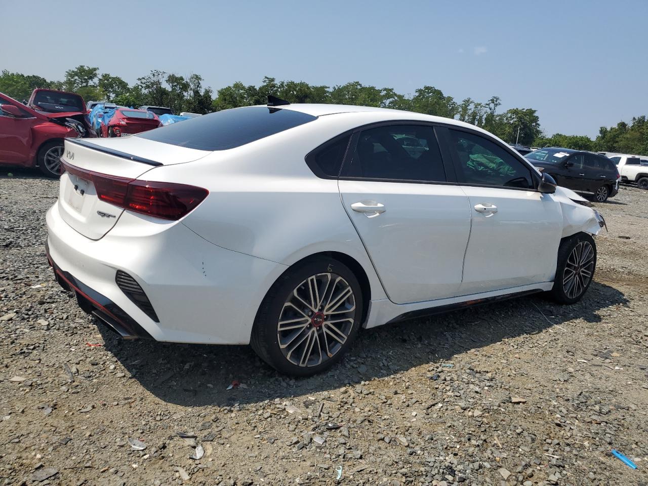 2022 KIA FORTE GT VIN:3KPF44AC6NE477111