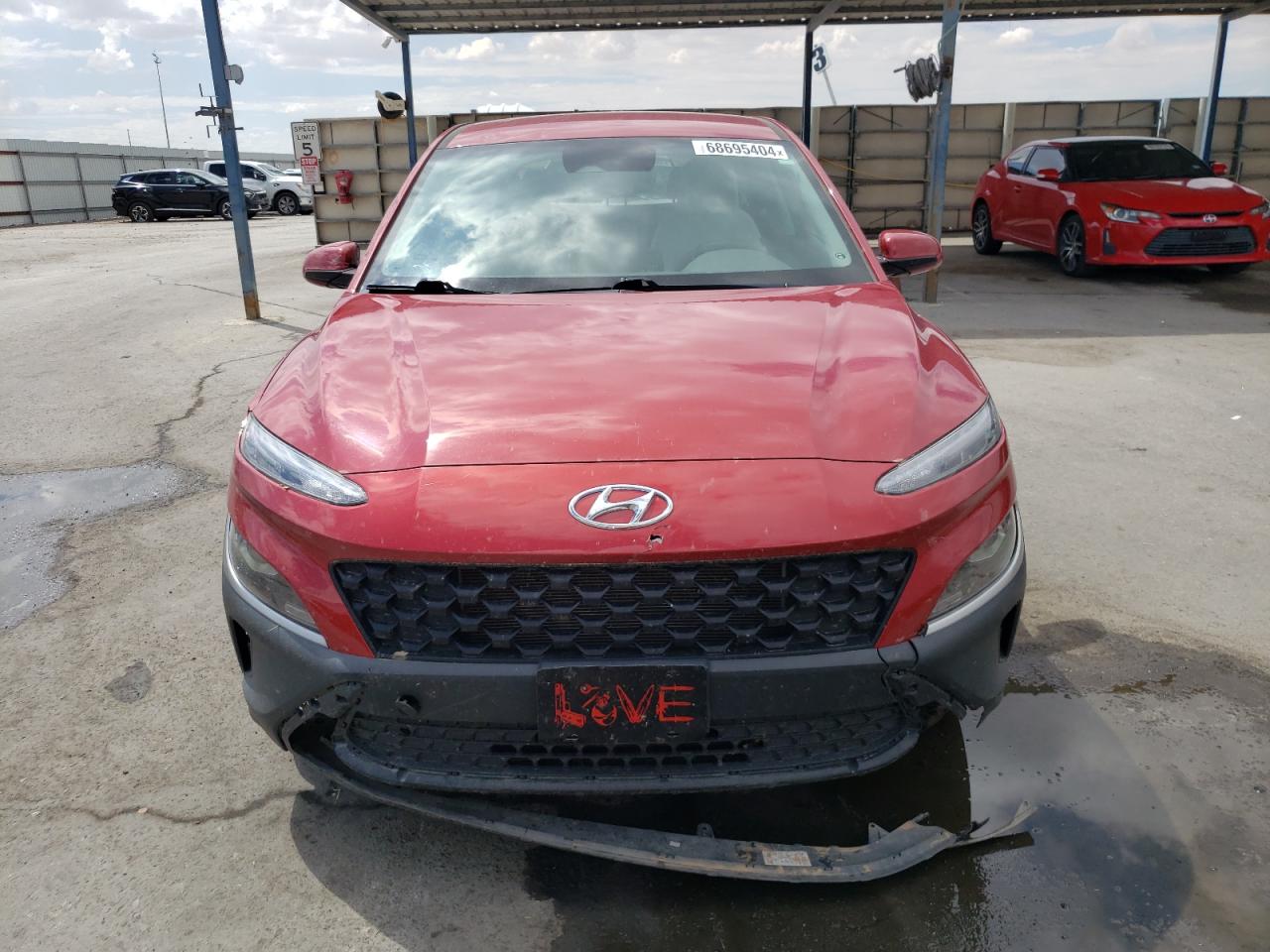 2022 HYUNDAI KONA SEL VIN:KM8K22AB1NU762358