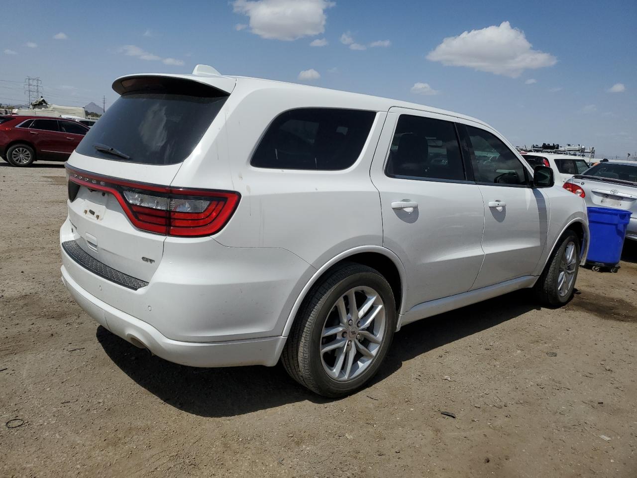 2022 DODGE DURANGO GT VIN:1C4RDHDG2NC131177