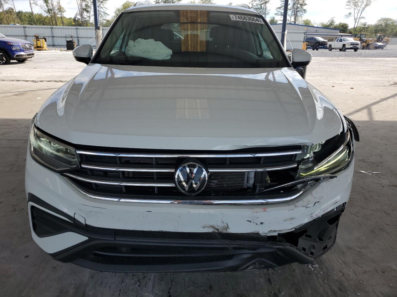 2022 VOLKSWAGEN TIGUAN SE VIN:3VV3B7AX8NM013323