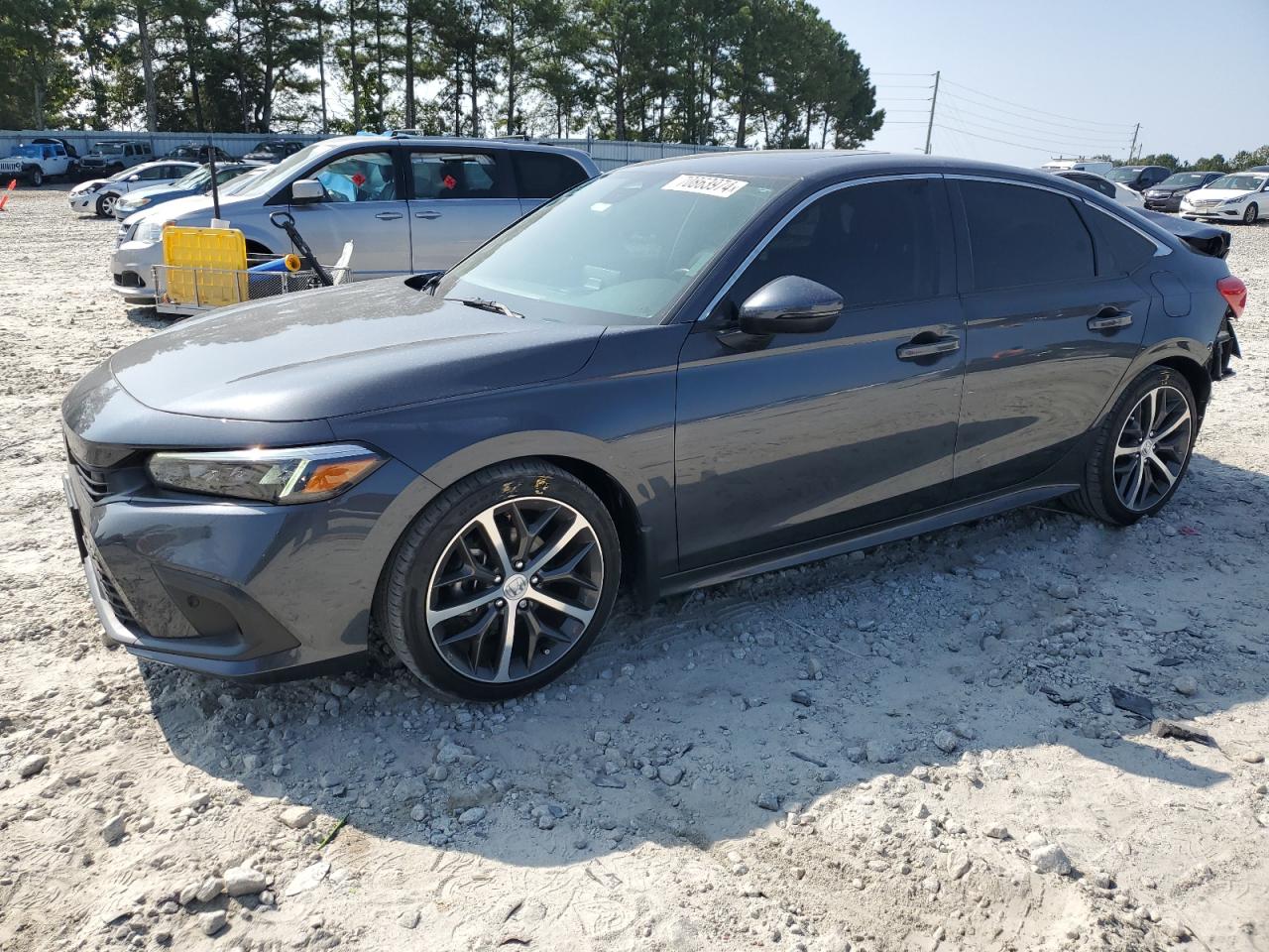 2022 HONDA CIVIC TOURING VIN:2HGFE1F91NH316664