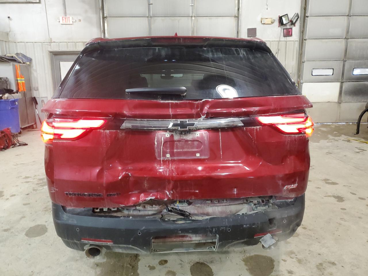 2022 CHEVROLET TRAVERSE RS VIN:1GNEVJKW3NJ132404
