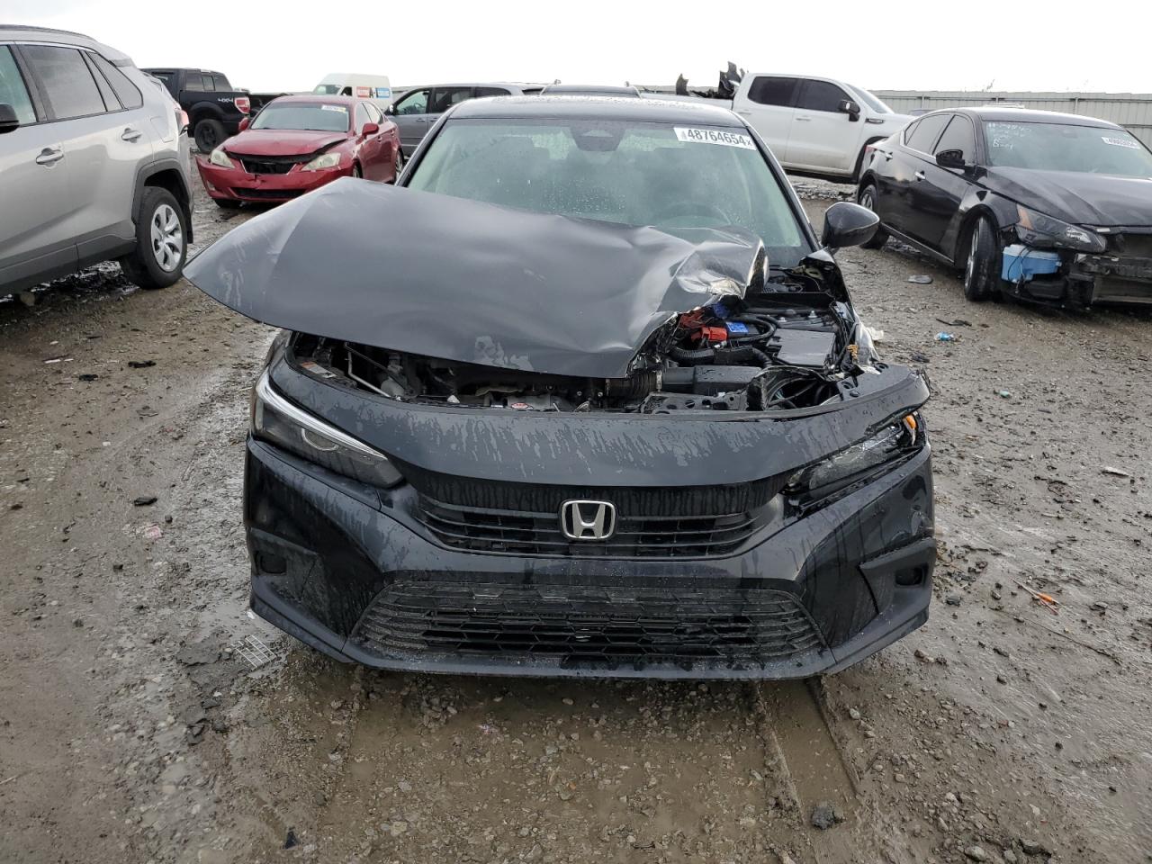 2022 HONDA CIVIC EX VIN:2HGFE1F73NH316177