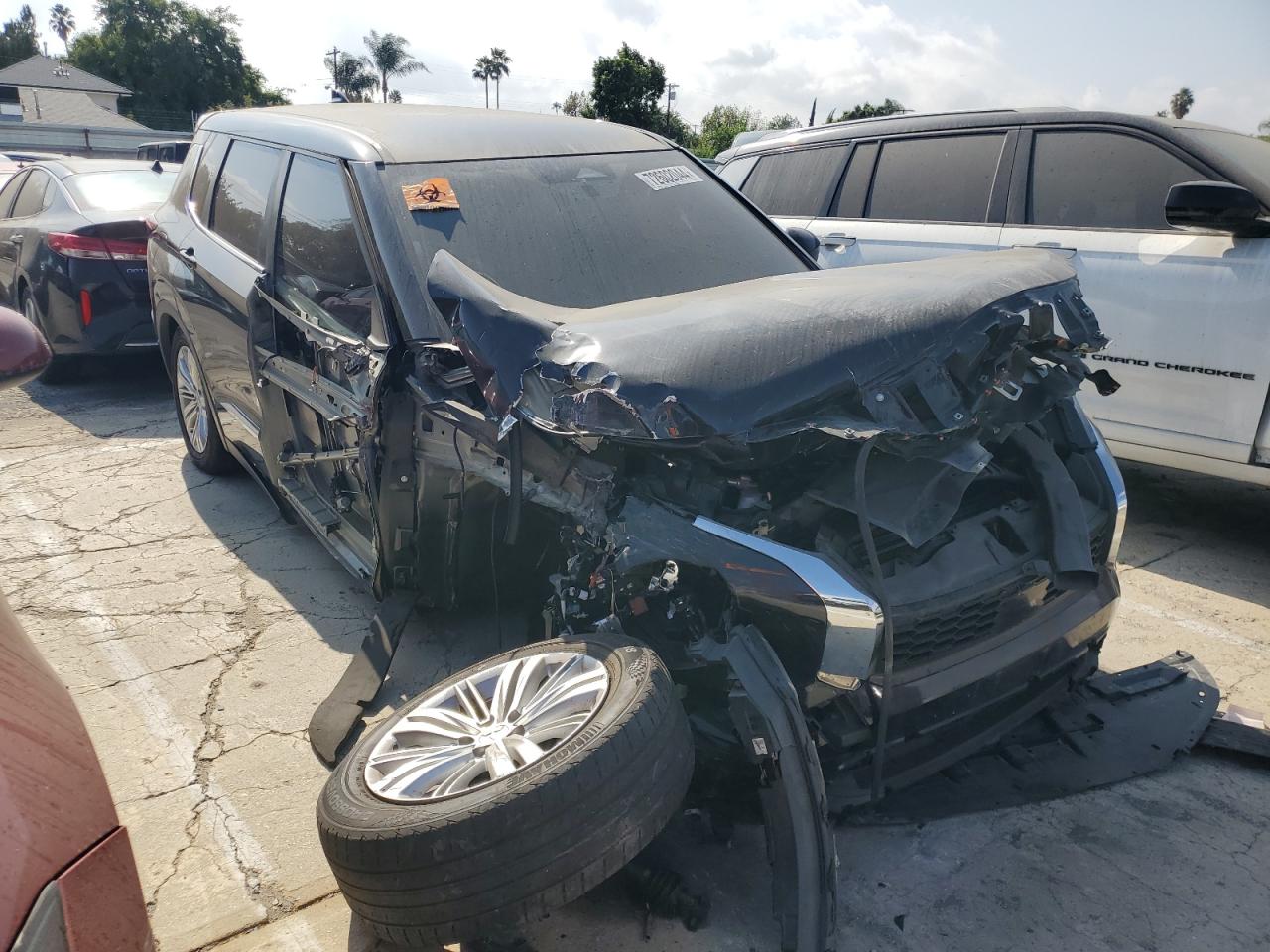 2022 MITSUBISHI OUTLANDER ES VIN:JA4J3TA84NZ033419