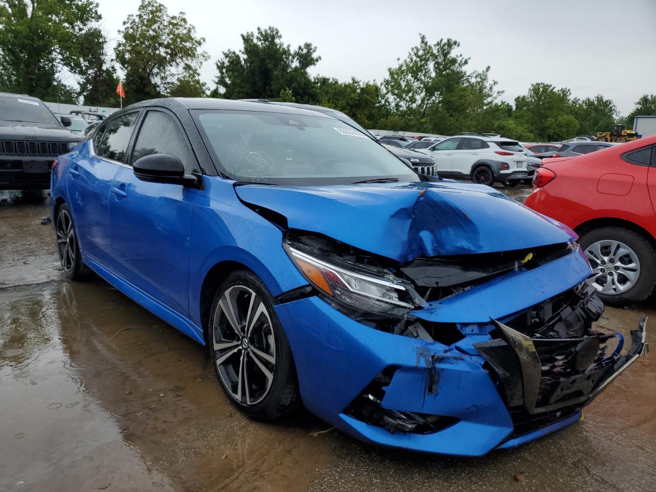 2022 NISSAN SENTRA SR VIN:3N1AB8DVXNY257847