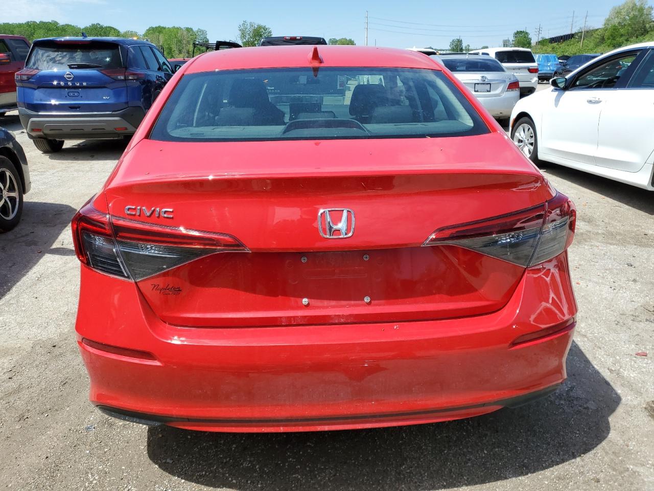 2022 HONDA CIVIC EX VIN:2HGFE1F7XNH322249