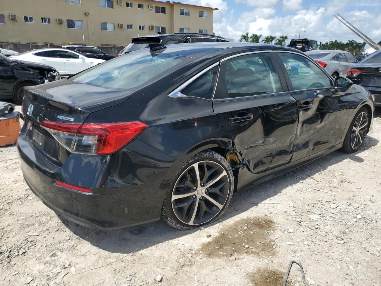 2022 HONDA CIVIC TOURING VIN:2HGFE1F90NH305736