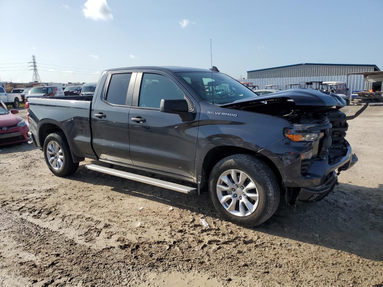 2022 CHEVROLET SILVERADO C1500 CUSTOM VIN:1GCRABEK1NZ576273