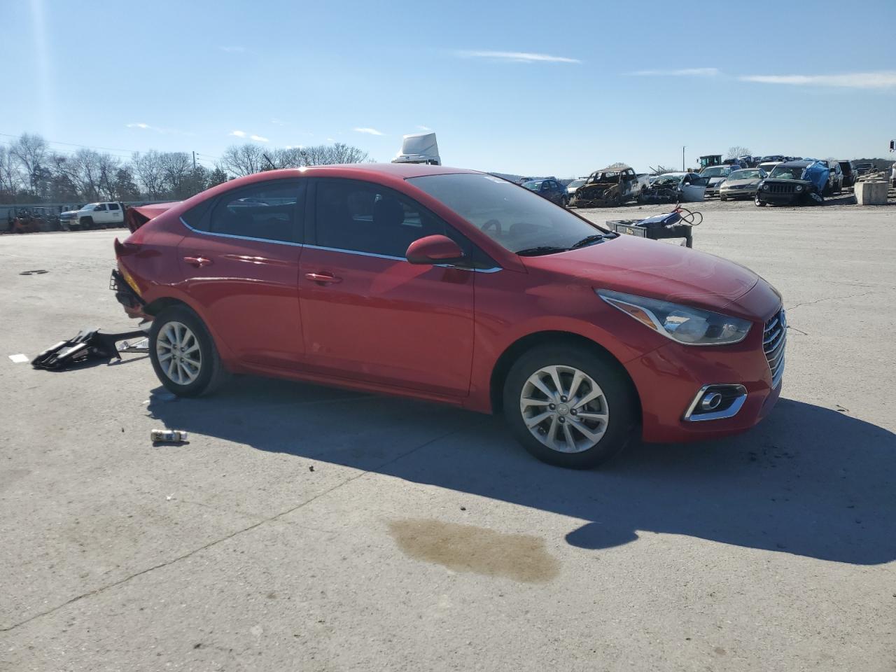 2022 HYUNDAI ACCENT SE VIN:3KPC24A6XNE180247