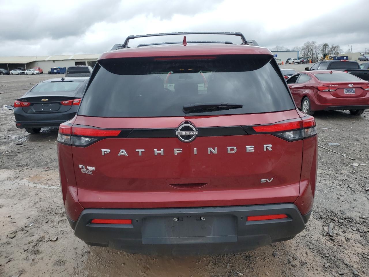 2022 NISSAN PATHFINDER SV VIN:5N1DR3BA7NC247547