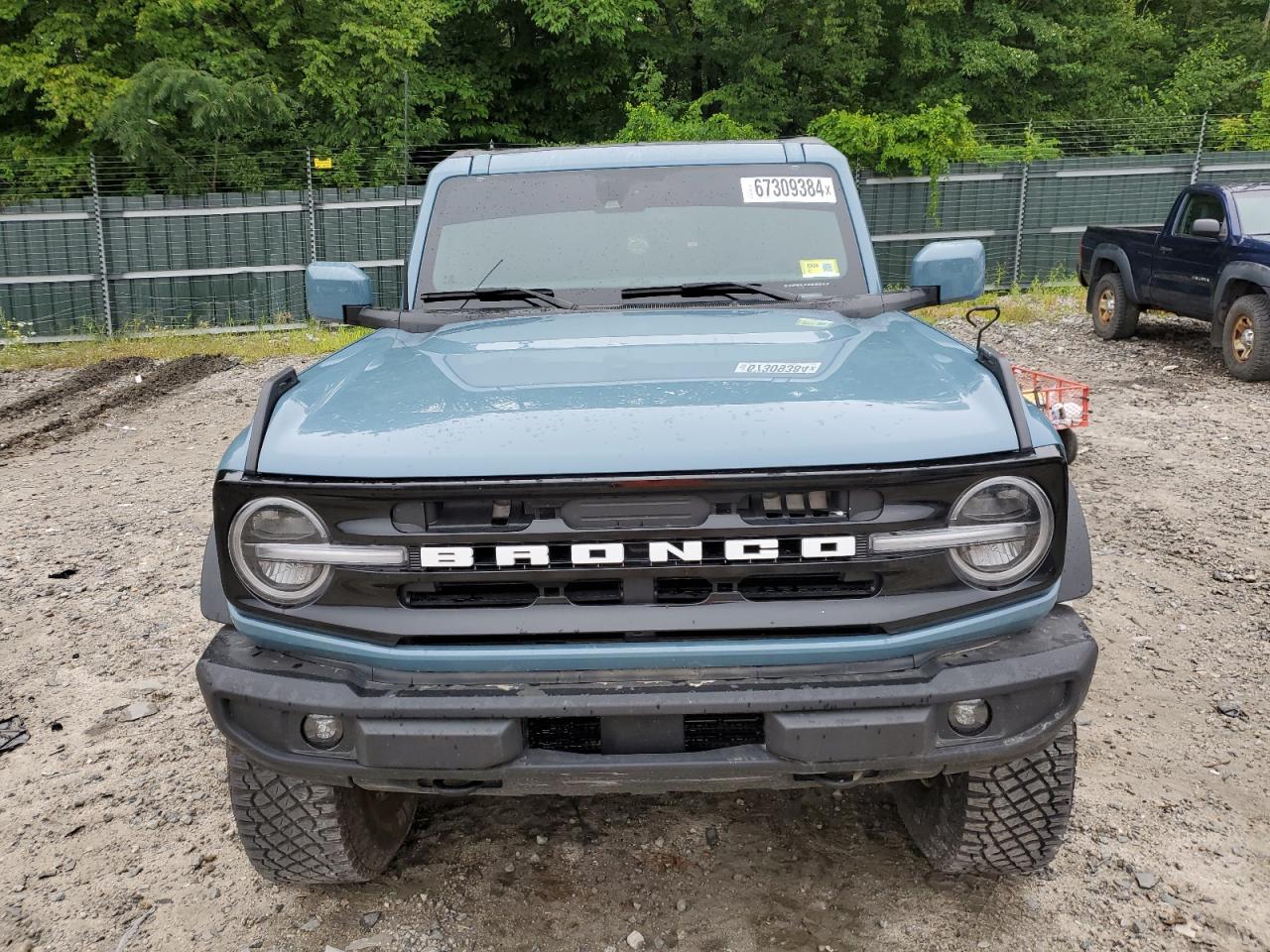 2023 FORD BRONCO BASE VIN:1FMEE5DPXPLB15852