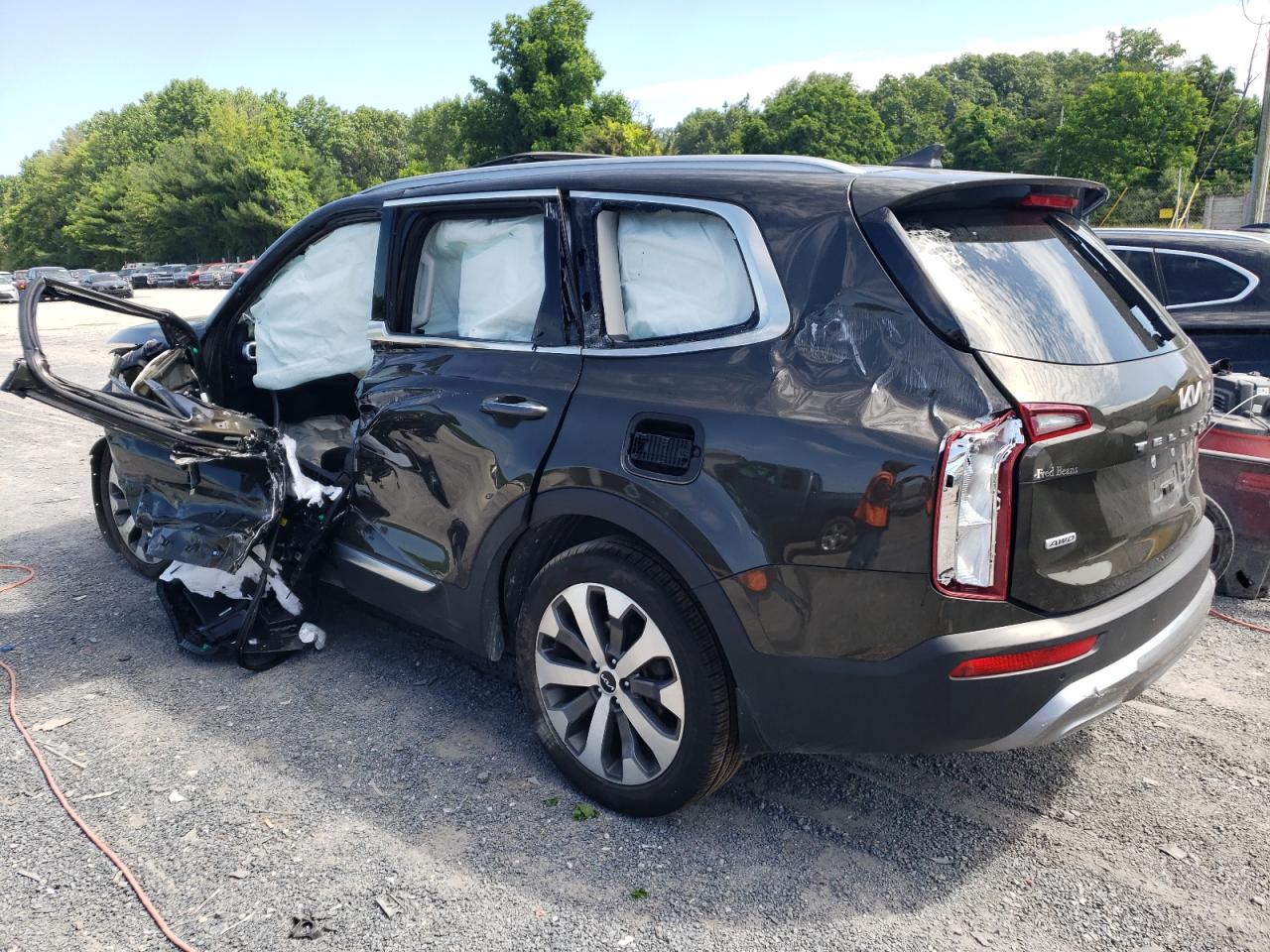 2022 KIA TELLURIDE S VIN:5XYP6DHC2NG198231