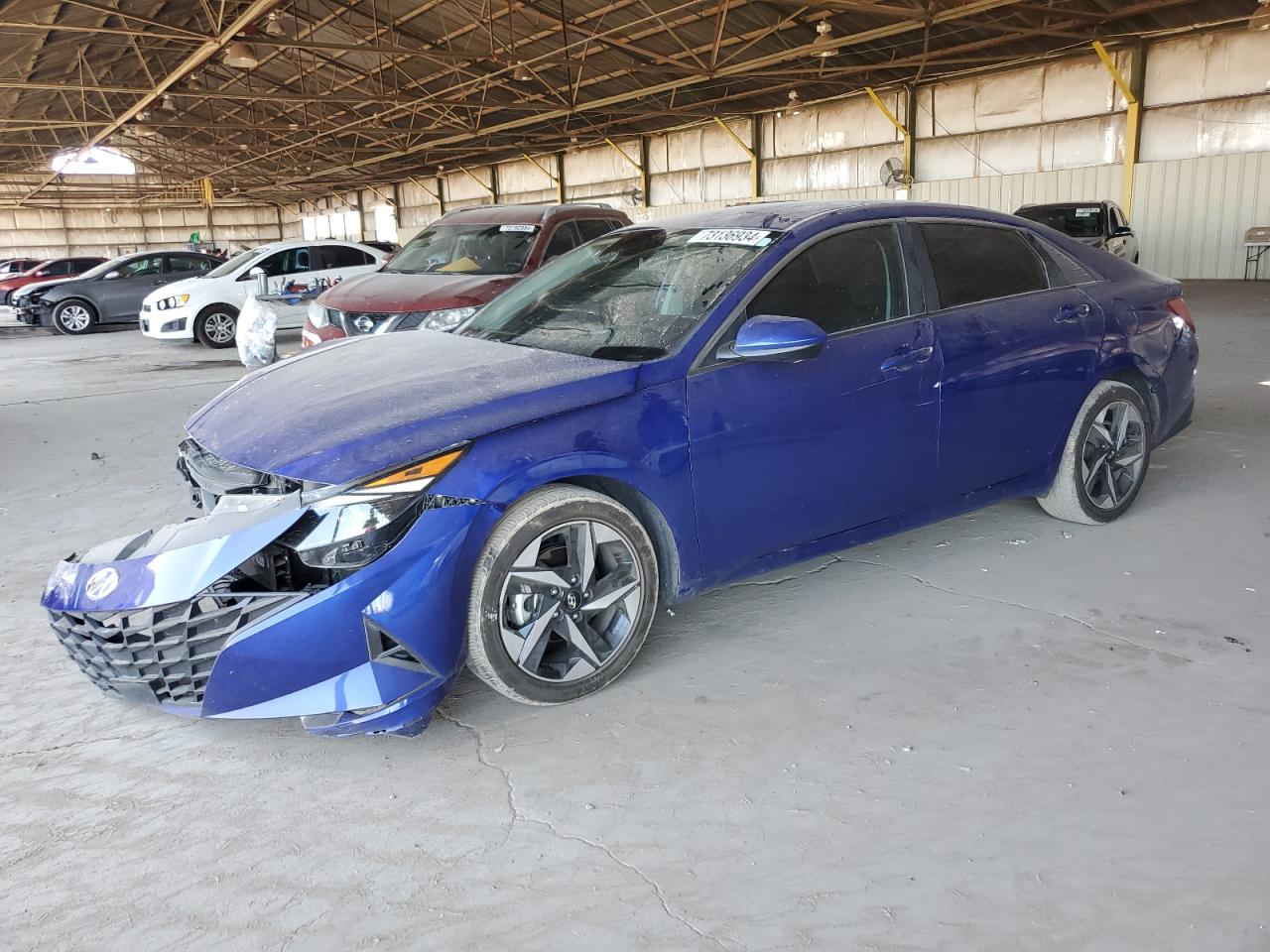 2023 HYUNDAI ELANTRA SEL VIN:KMHLS4AG7PU445876