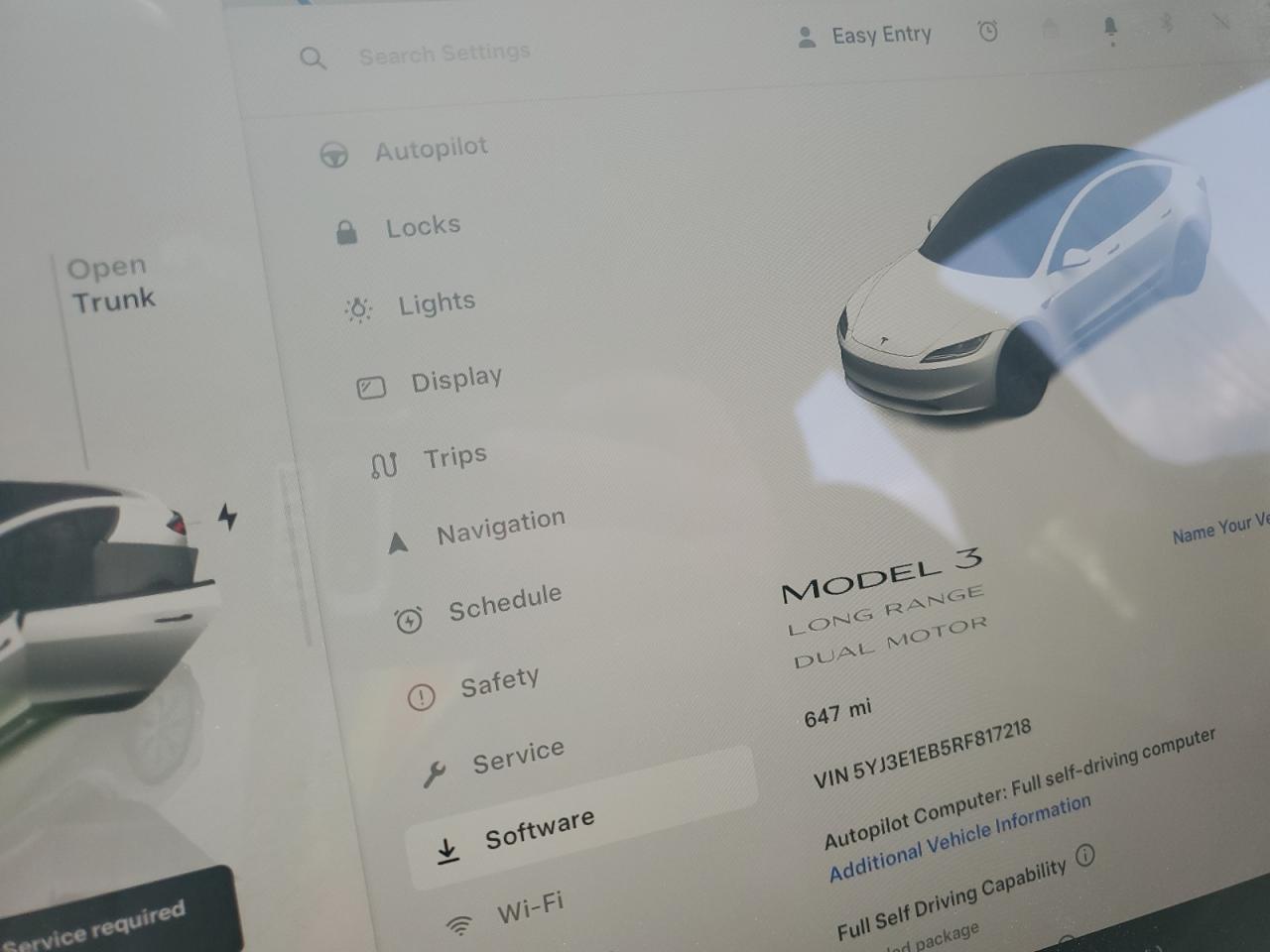 2024 TESLA MODEL 3  VIN:5YJ3E1EB5RF817218