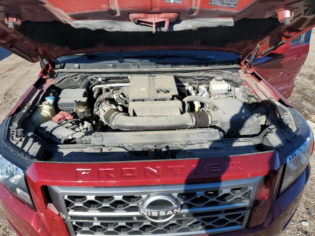 2022 NISSAN FRONTIER S VIN:1N6ED1EKXNN603555