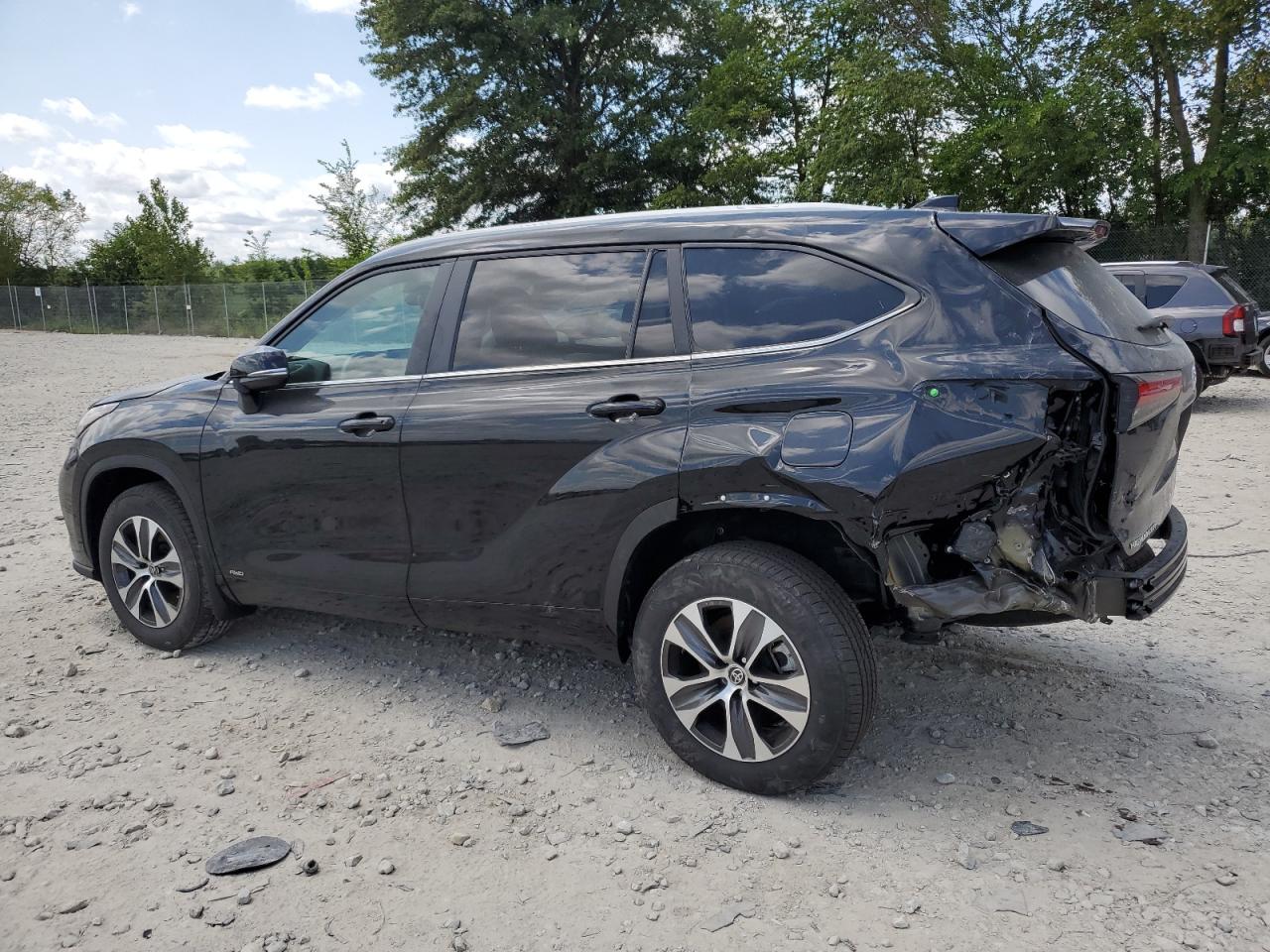 2023 TOYOTA HIGHLANDER HYBRID XLE VIN:5TDKBRCH6PS578958