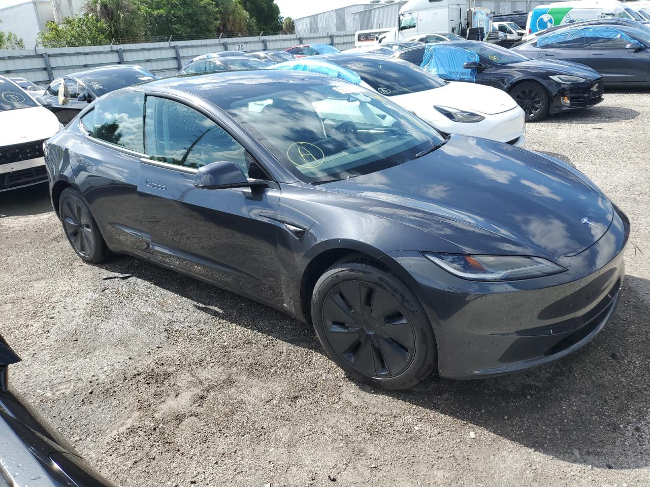 2024 TESLA MODEL 3  VIN:5YJ3E1EA5RF722715