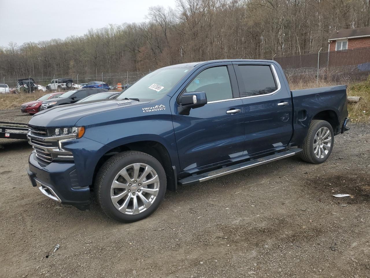 2022 CHEVROLET SILVERADO LTD K1500 HIGH COUNTRY VIN:3GCUYHETXNG204805