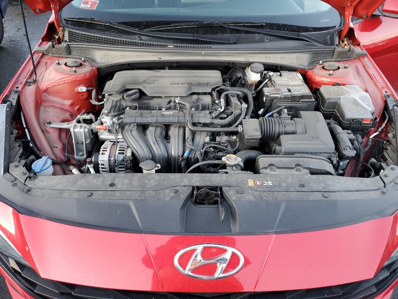 2022 HYUNDAI ELANTRA SEL VIN:5NPLM4AG8NH083787