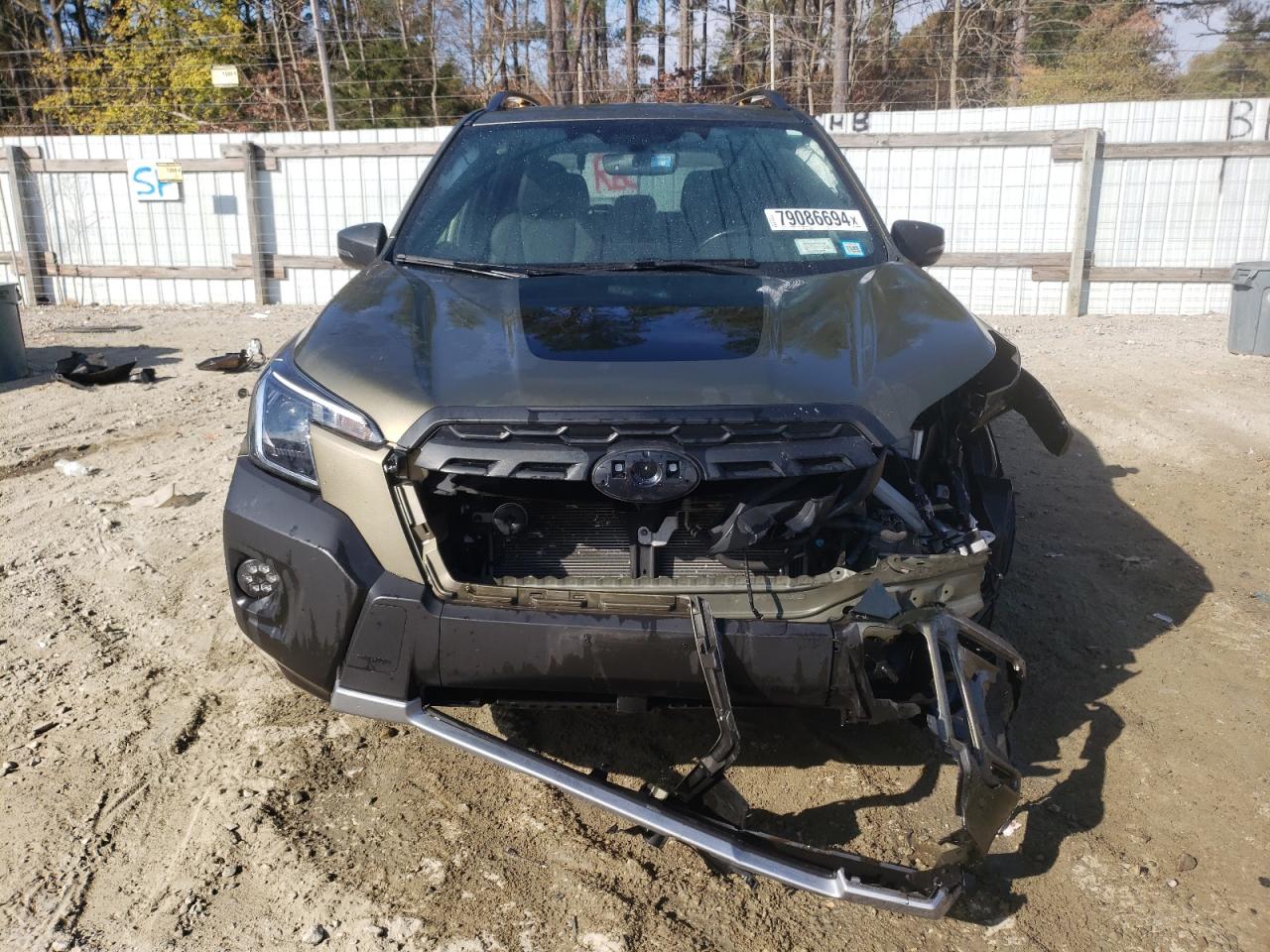 2022 SUBARU FORESTER WILDERNESS VIN:JF2SKAMCXNH415124