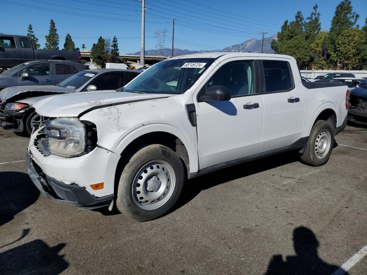 2022 FORD MAVERICK XL VIN:3FTTW8E37NRA73791