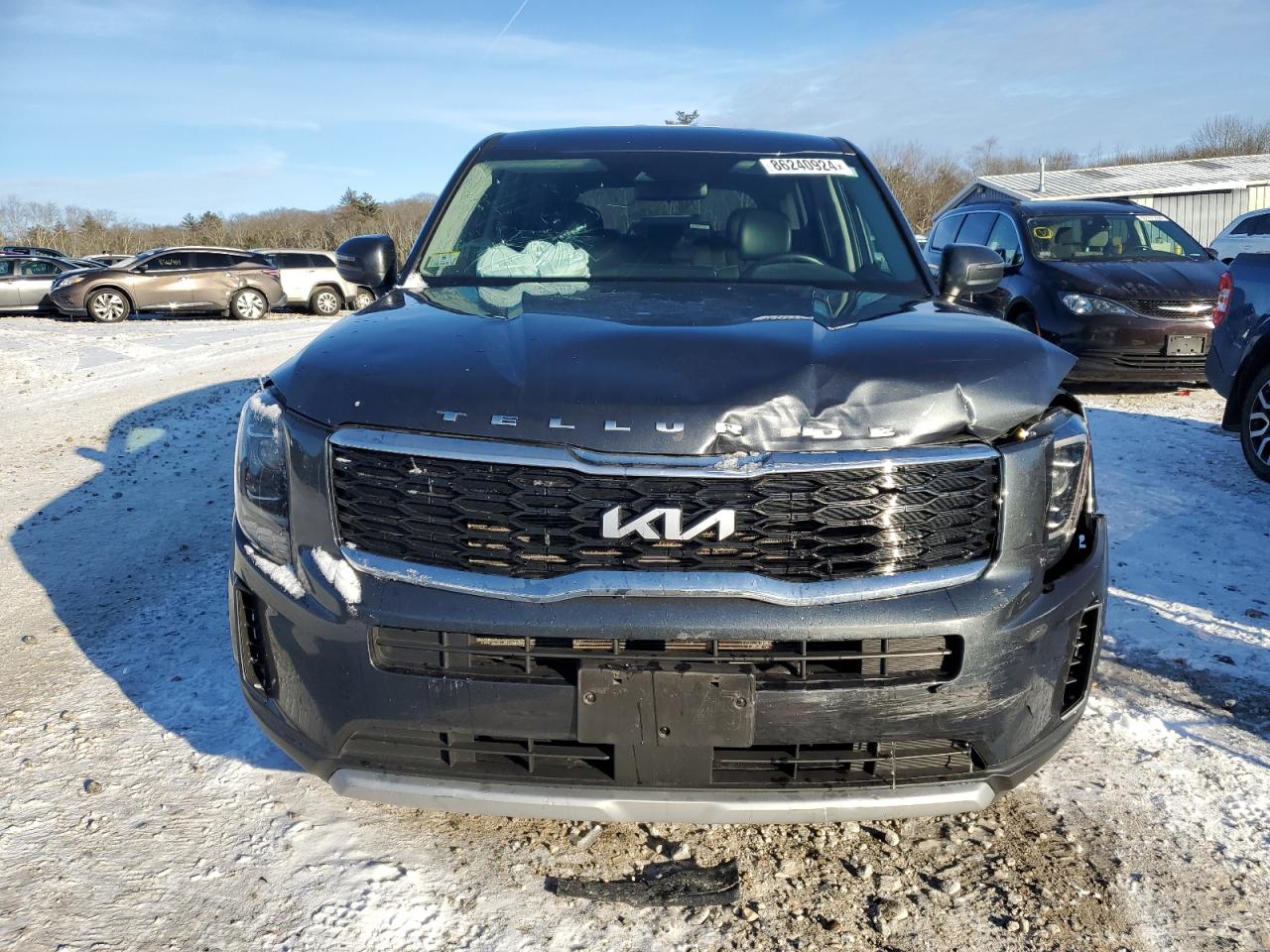 2022 KIA TELLURIDE LX VIN:5XYP2DHC5NG293474