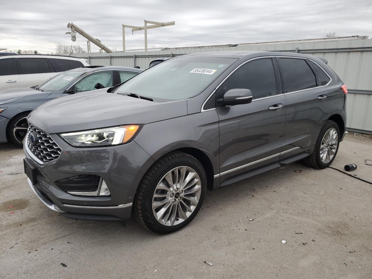 2022 FORD EDGE TITANIUM VIN:2FMPK4K99NBA29297