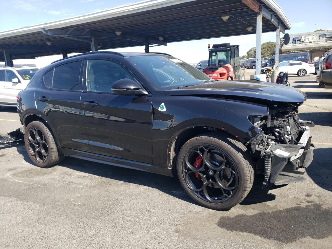 2022 ALFA ROMEO STELVIO QUADRIFOGLIO VIN:ZASPAKEV8N7D24072