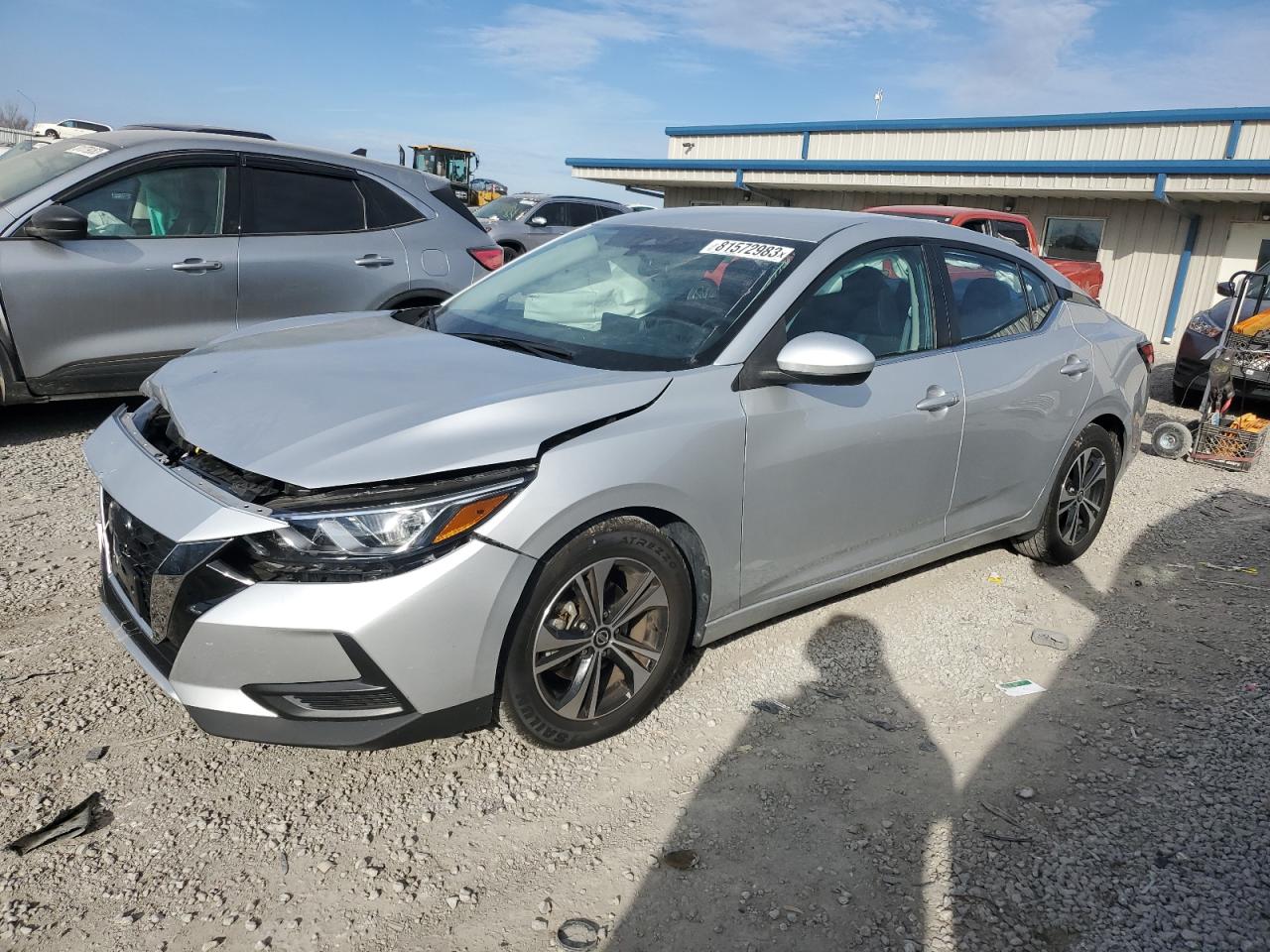 2022 NISSAN SENTRA SV VIN:3N1AB8CV7NY203150