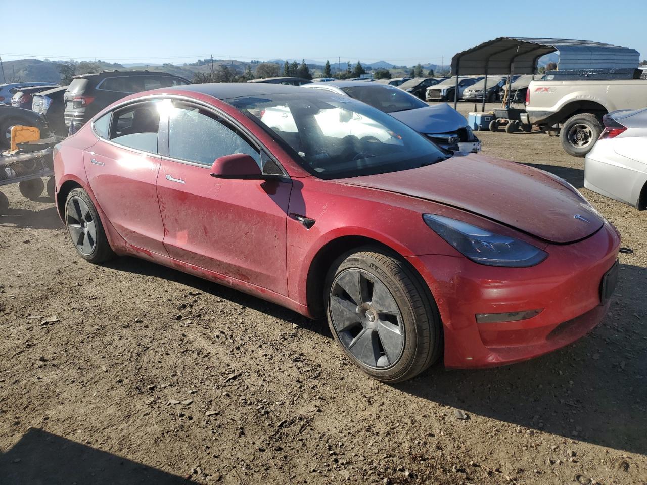2022 TESLA MODEL 3  VIN:5YJ3E1EBXNF171183