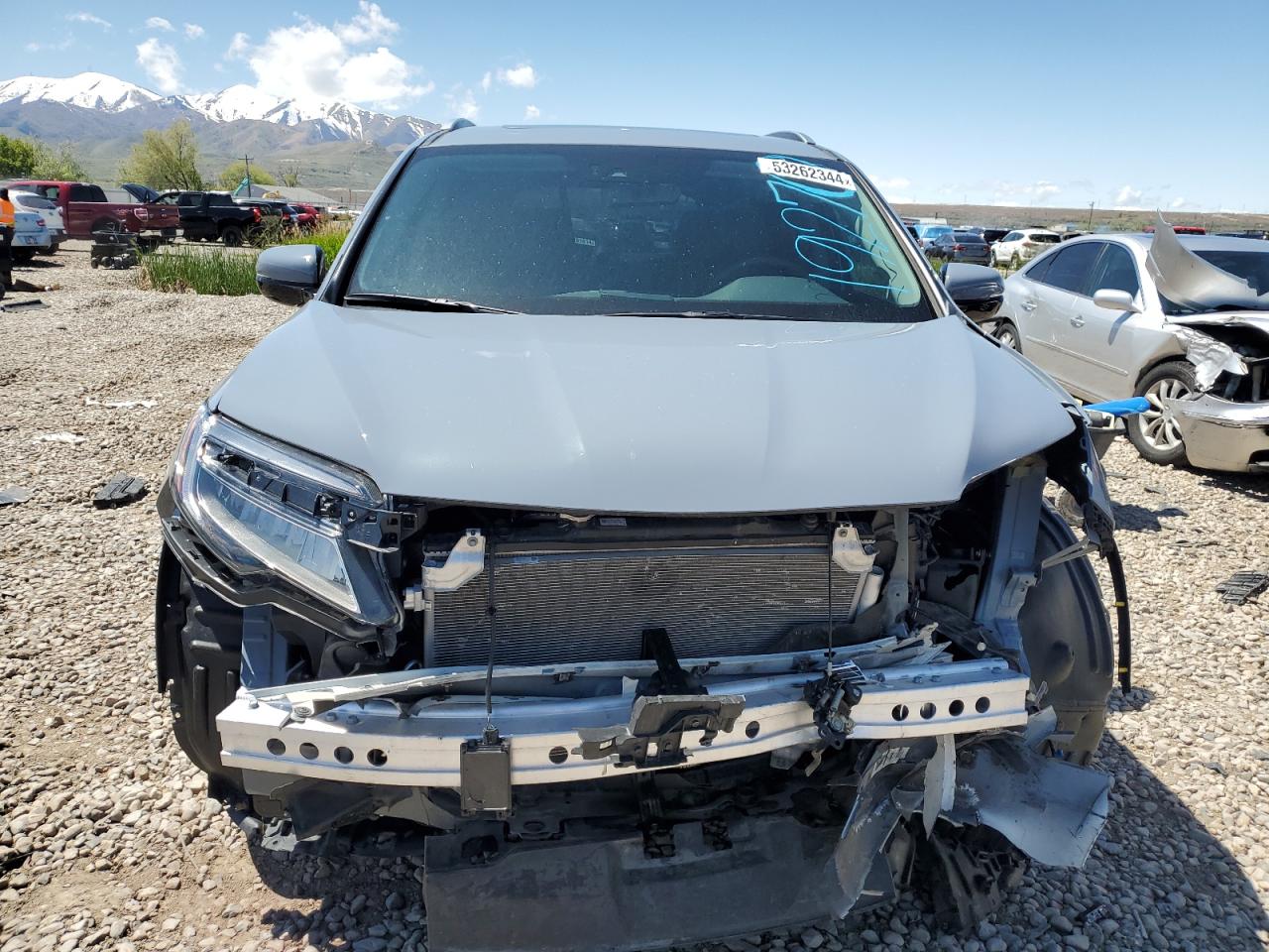 2022 HONDA PILOT ELITE VIN:5FNYF6H07NB068457