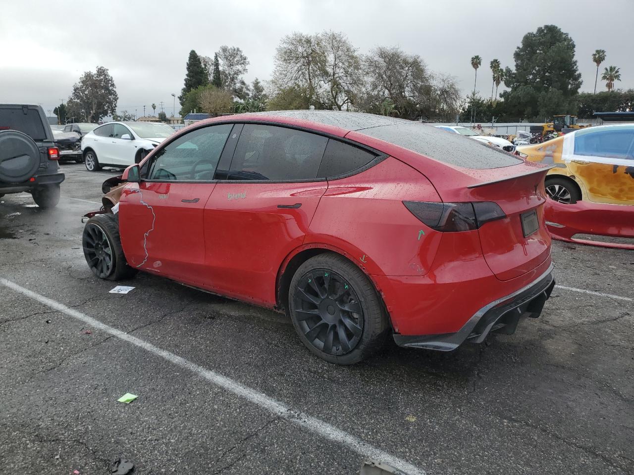 2022 TESLA MODEL Y  VIN:7SAYGAEE6NF348163