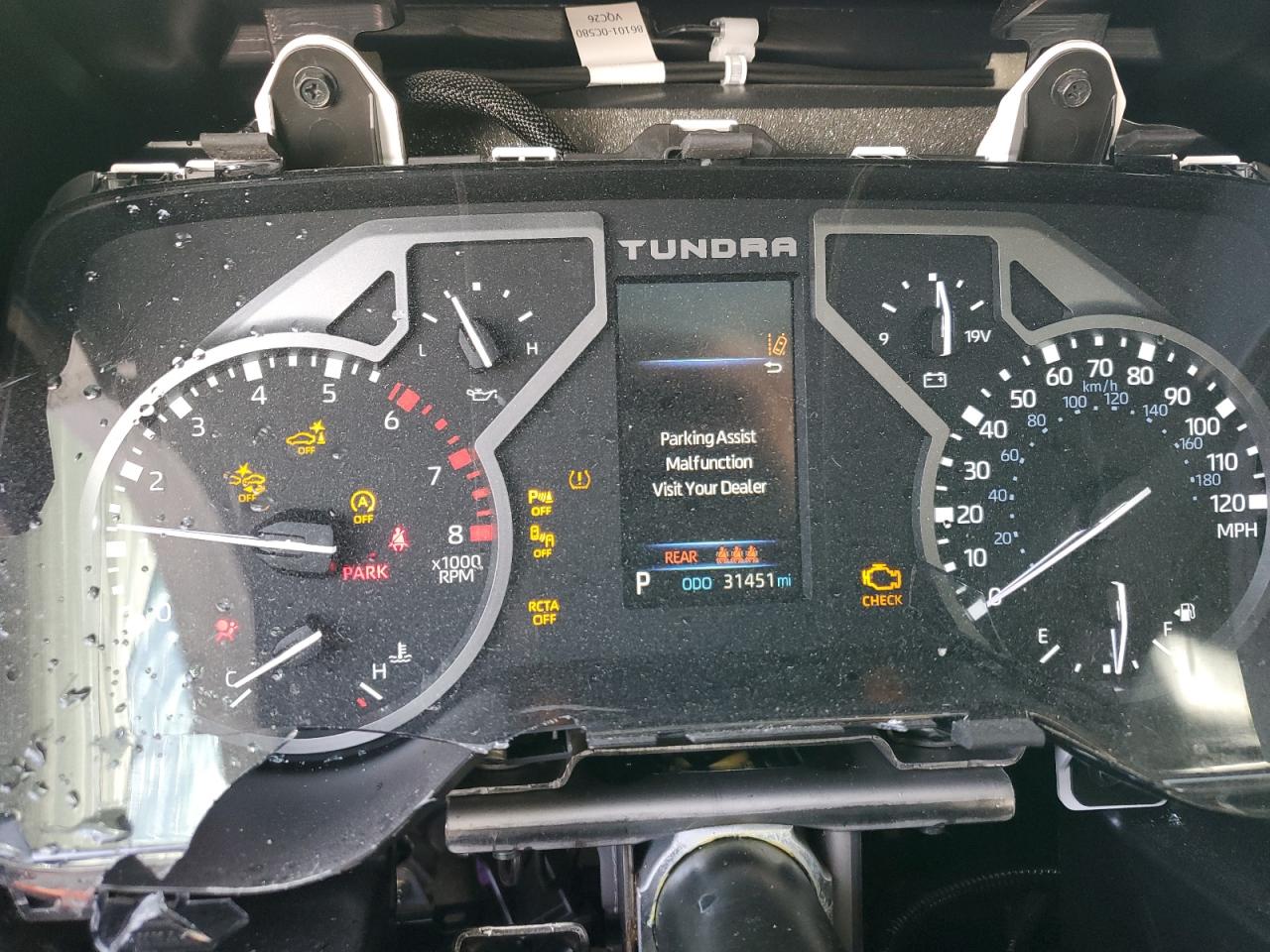 2022 TOYOTA TUNDRA CREWMAX LIMITED VIN:5TFJA5DB4NX049808