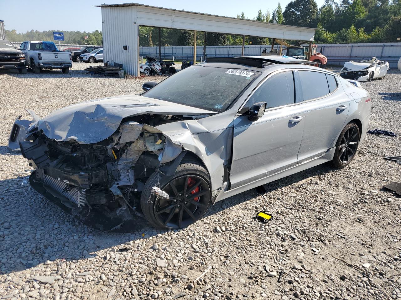 2022 KIA STINGER GT2 VIN:KNAE55LC3N6118779