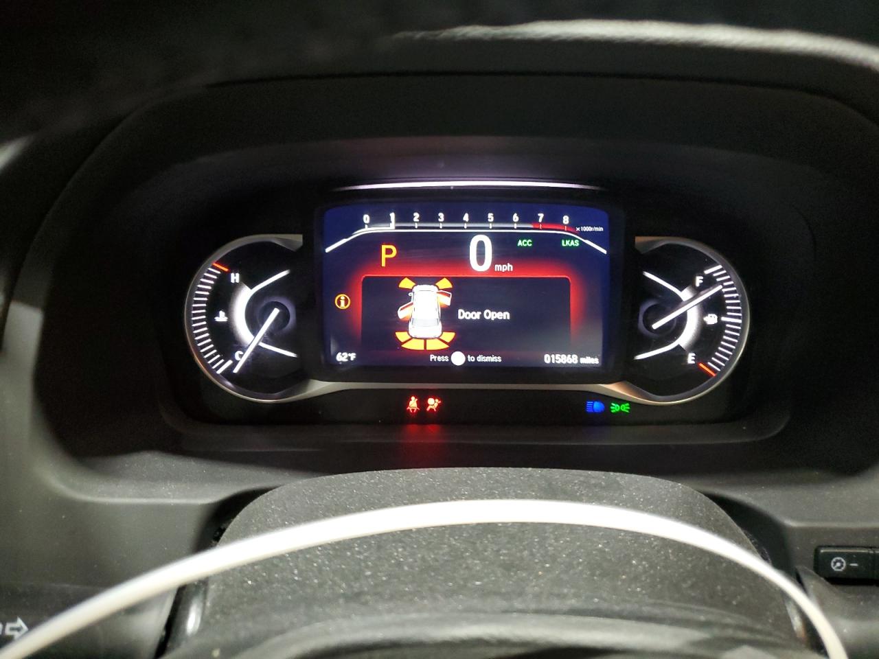 2022 HONDA PASSPORT ELITE VIN:5FNYF8H06NB030410
