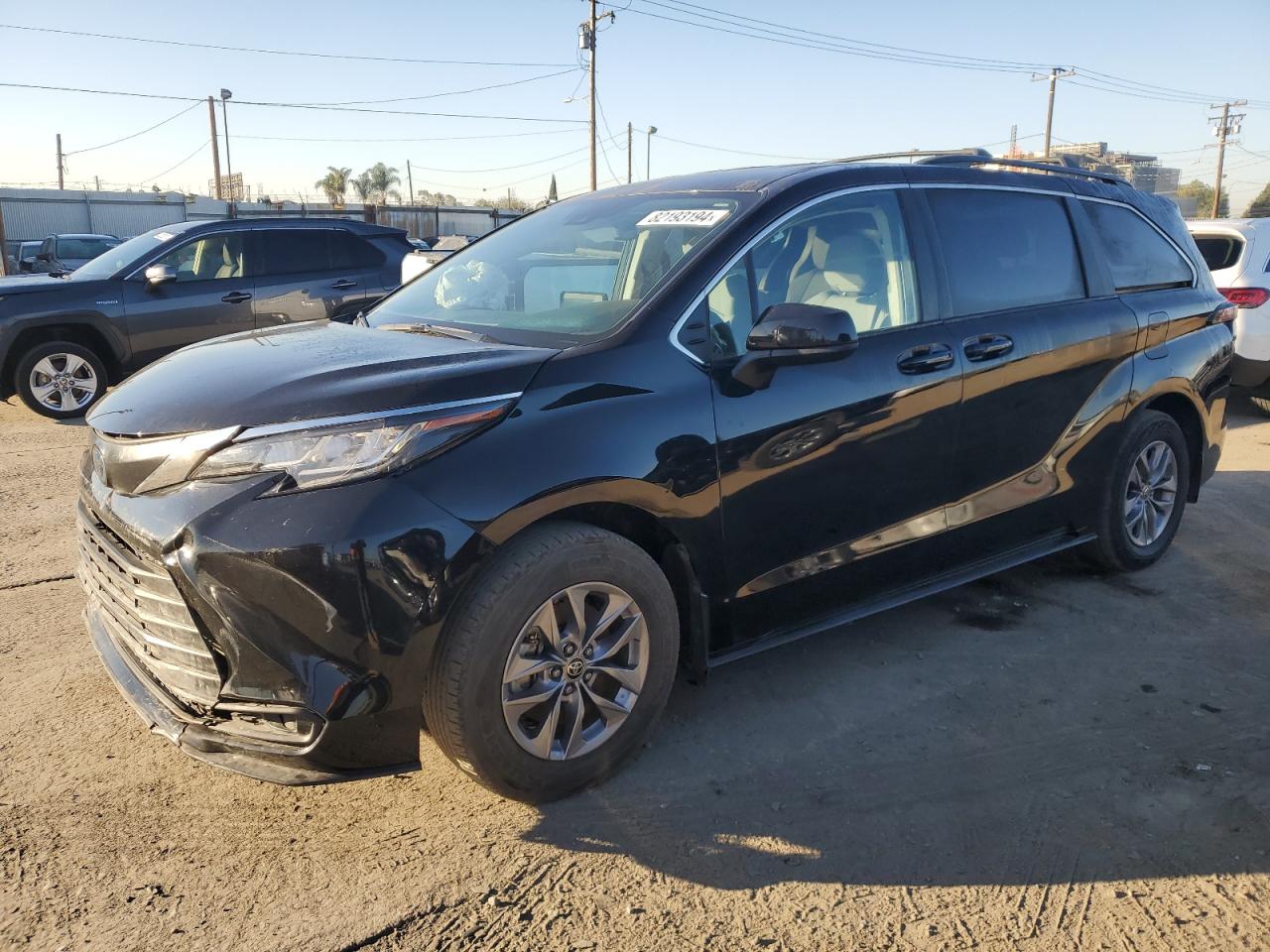 2022 TOYOTA SIENNA LE VIN:5TDKRKEC0NS086668
