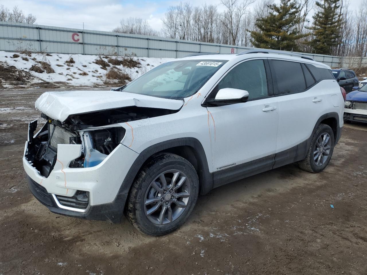 2022 GMC TERRAIN SLT VIN:3GKALVEV6NL158726