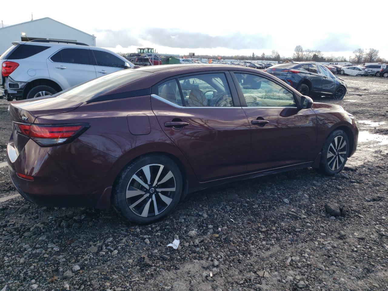 2022 NISSAN SENTRA SV VIN:3N1AB8CV8NY261350
