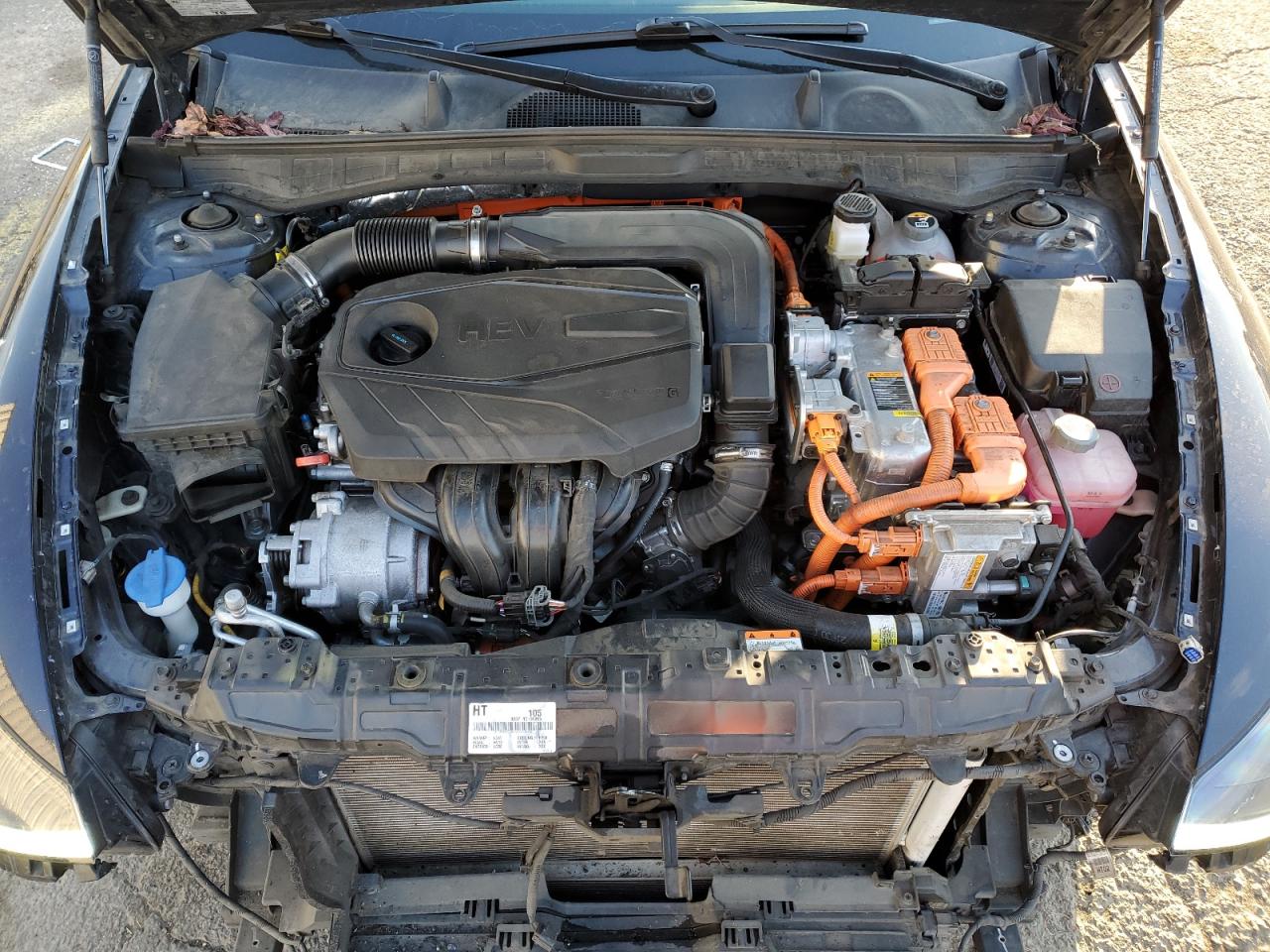 2022 HYUNDAI SONATA HYBRID VIN:KMHL24JJ8NA040815