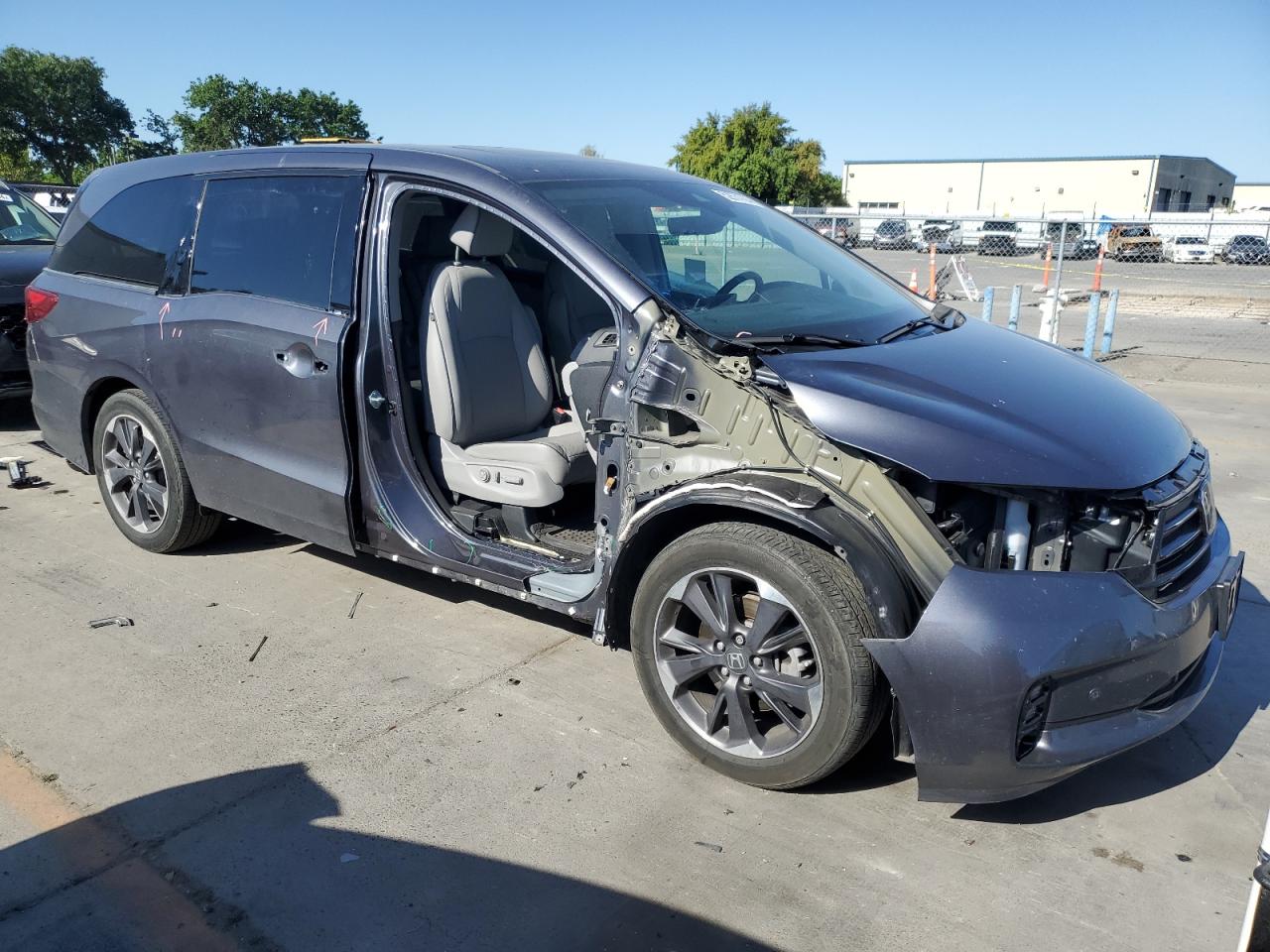 2023 HONDA ODYSSEY ELITE VIN:5FNRL6H98PB004474