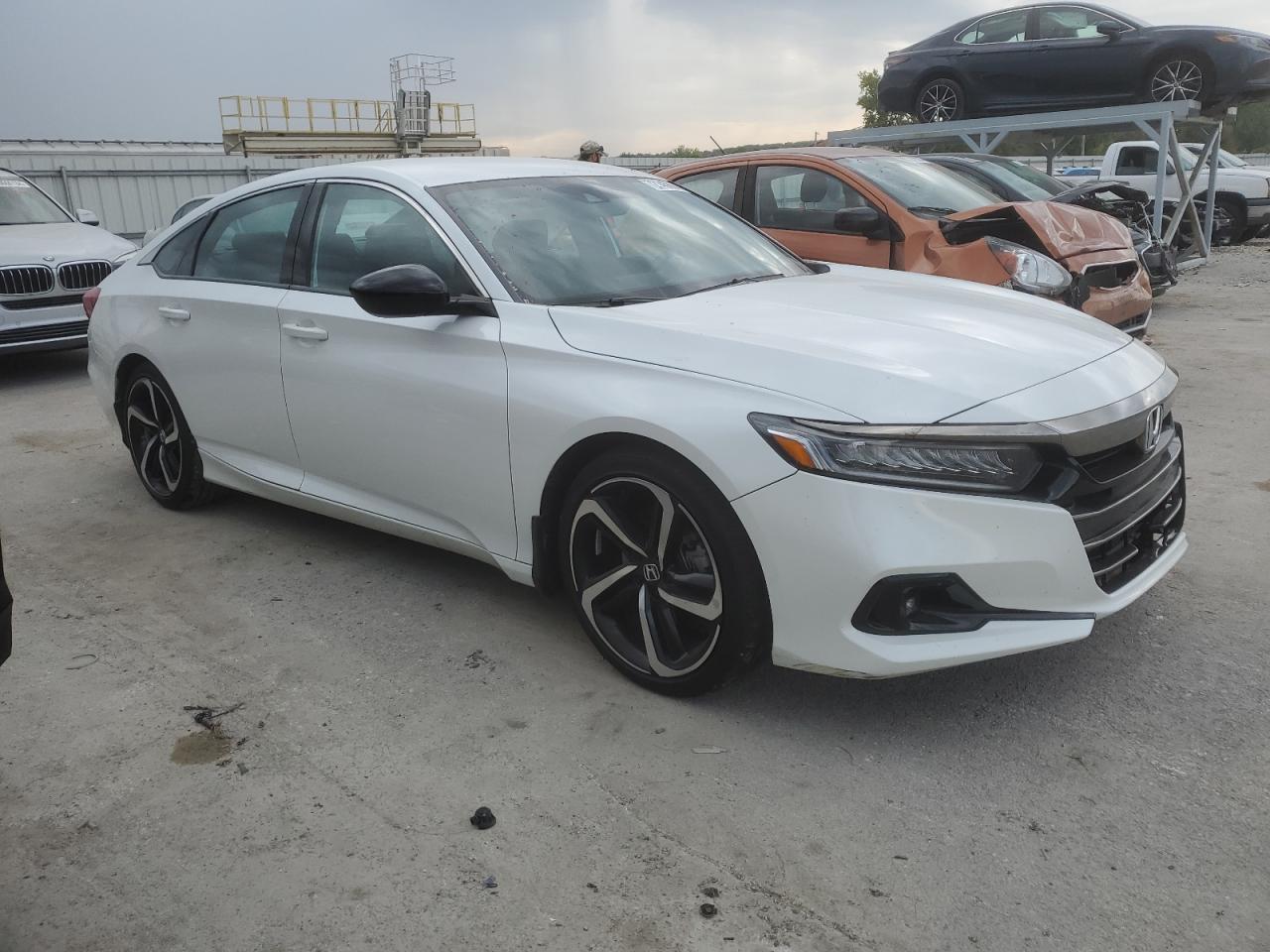 2022 HONDA ACCORD SPORT VIN:1HGCV1F34NA033091