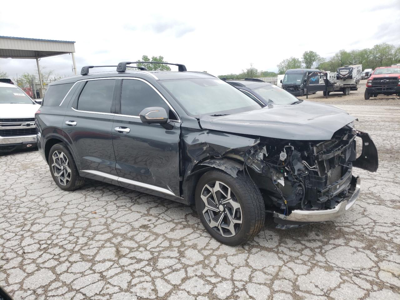 2022 HYUNDAI PALISADE CALLIGRAPHY VIN:KM8R7DHE0NU380009
