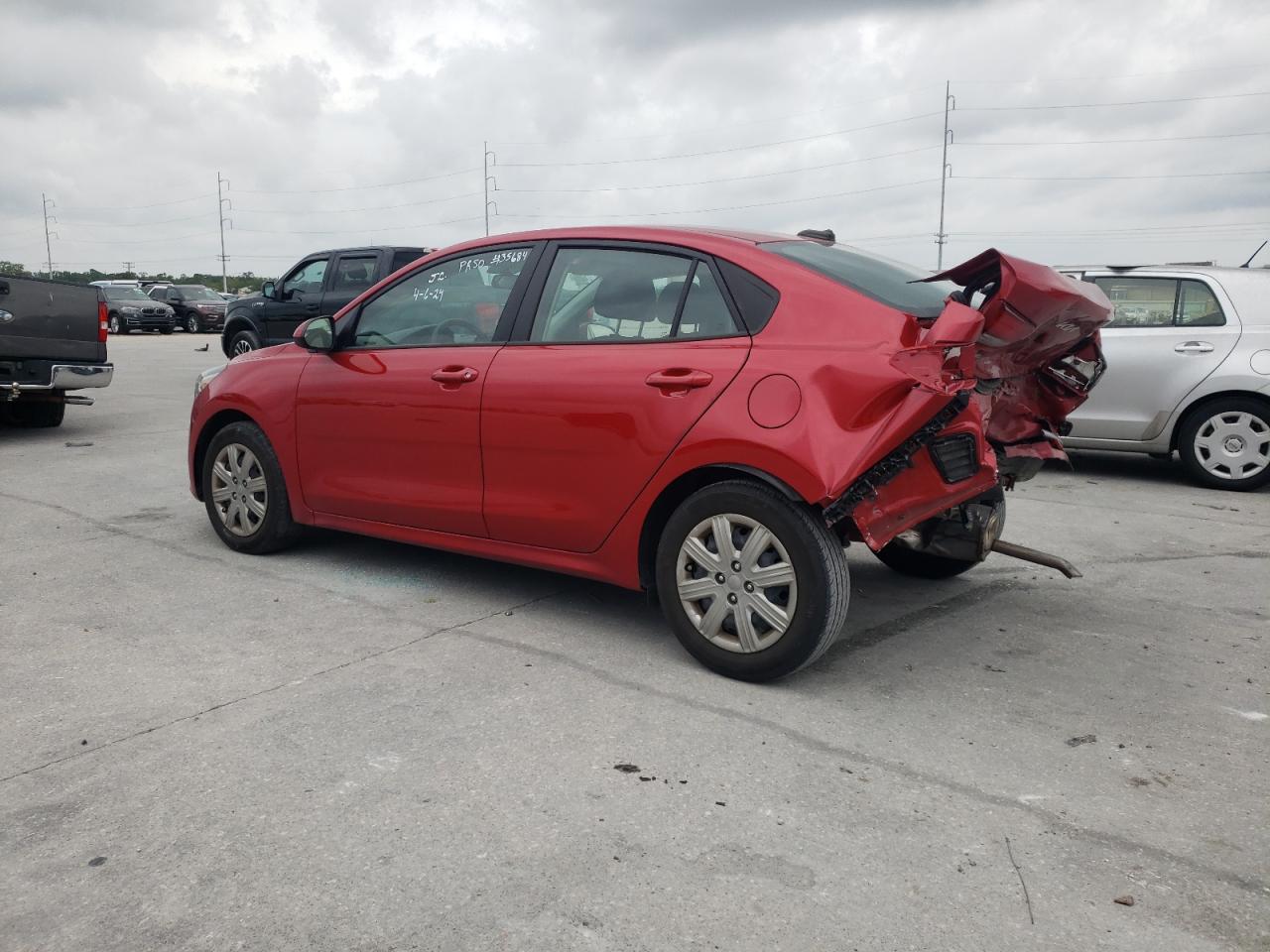 2022 KIA RIO LX VIN:3KPA24AD6NE499425