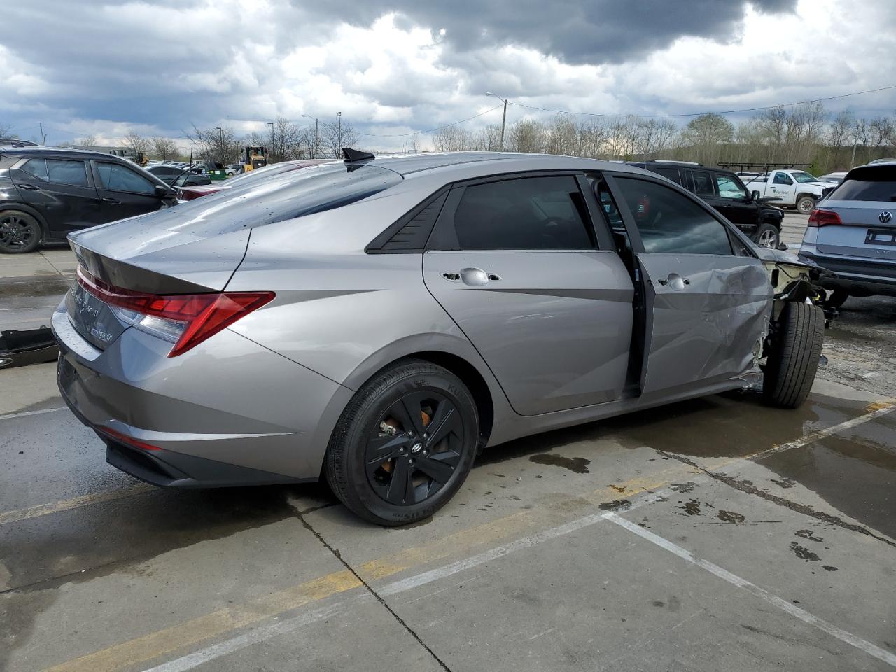 2023 HYUNDAI ELANTRA BLUE VIN:KMHLM4AJ4PU058269