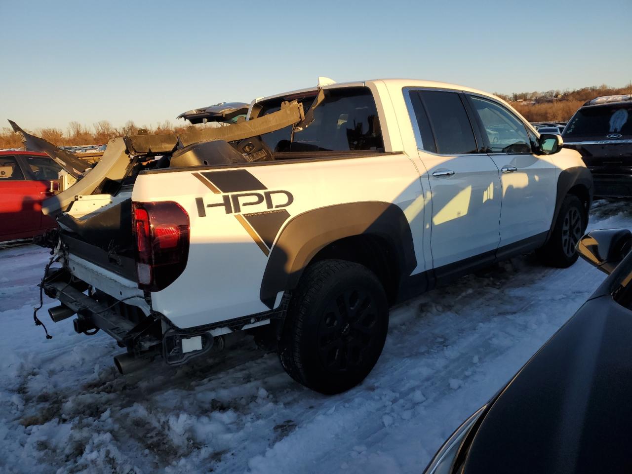 2022 HONDA RIDGELINE RTL VIN:5FPYK3F76NB009014