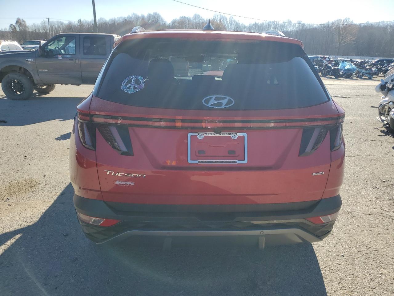 2022 HYUNDAI TUCSON LIMITED VIN:5NMJECAE5NH027221