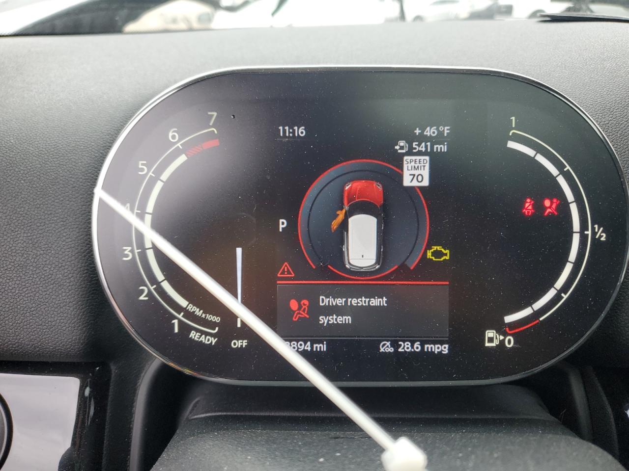 2022 MINI COOPER COUNTRYMAN VIN:WMZ23BR05N3N62321