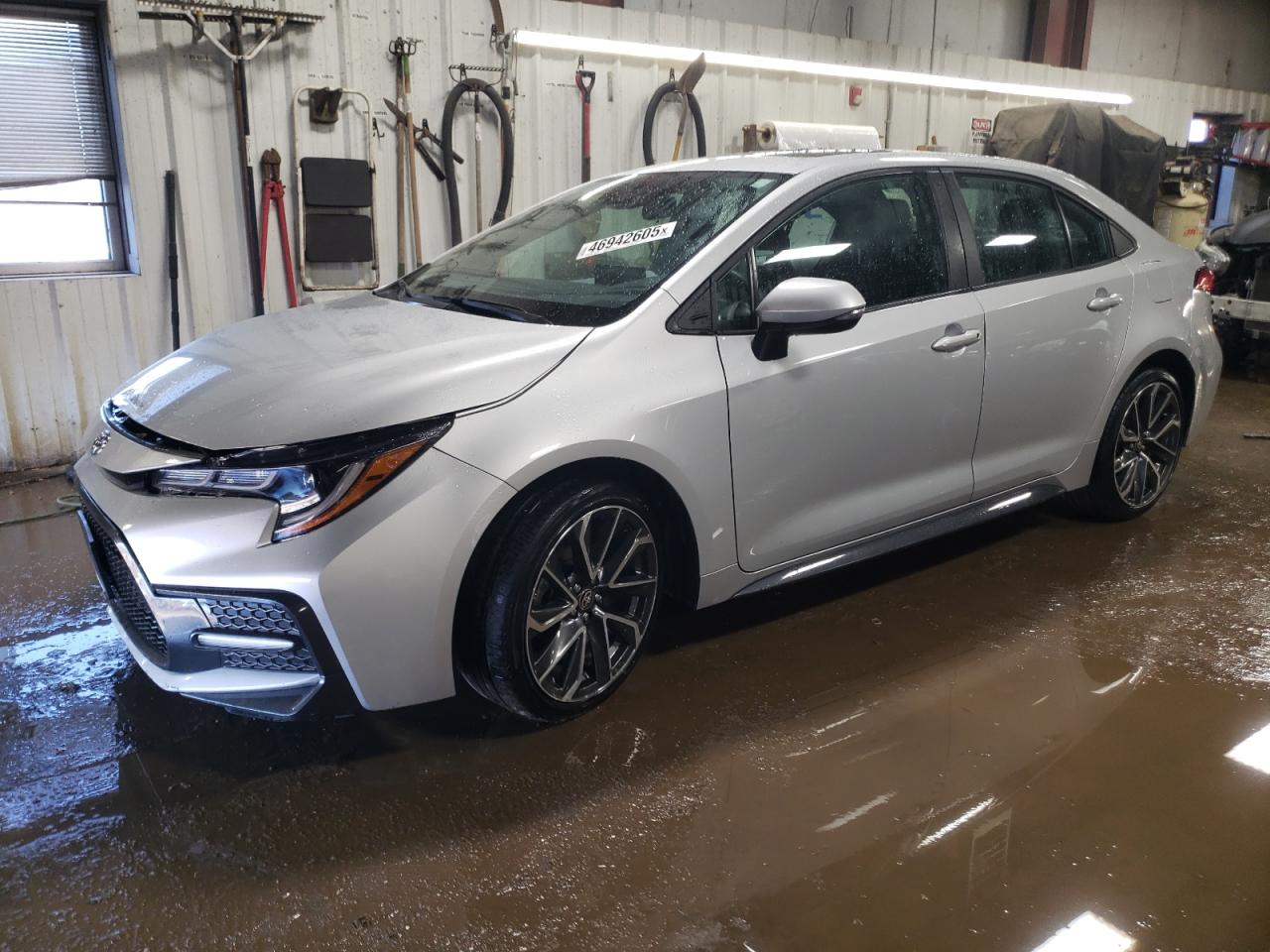 2022 TOYOTA COROLLA SE VIN:5YFP4MCE9NP116201