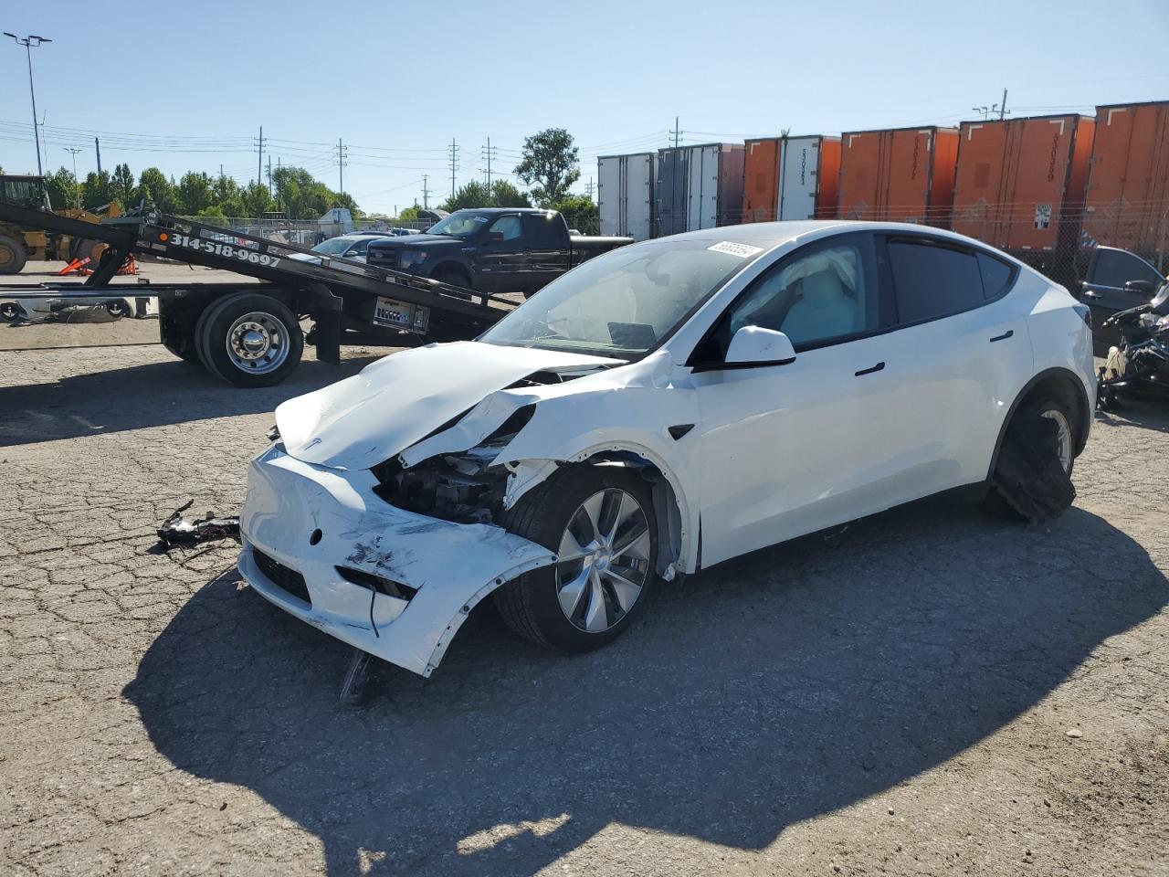 2023 TESLA MODEL Y  VIN:7SAYGDEE2PF807368